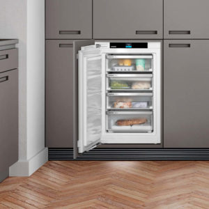 Gefrierschrank von Liebherr in einer grauen Küche – Elektrogeräte in Marl