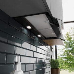 Bosch Dunstabzugshaube mit effizienter Filtertechnik, integrierter LED-Beleuchtung und modernem Design für saubere Luft und optimalen Kochkomfort